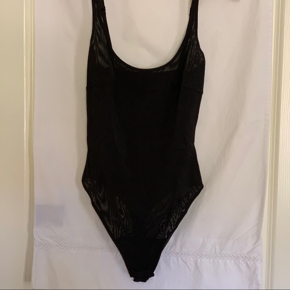 La Perla Bodysuit Sheer Black Size US34 Italy